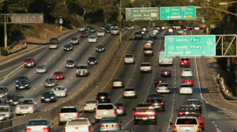 Traffic 03: Rush Hour time lapse Stock Footage 773087