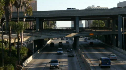Traffic 04b: Rush Hour tilt Video stock 851979