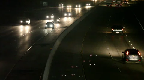 Traffic 1 Stock Footage 3880201