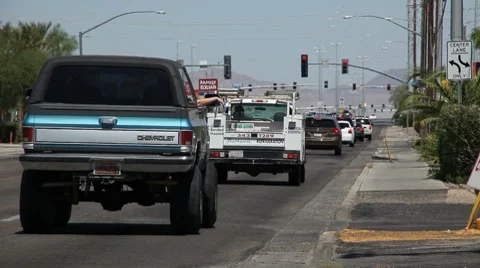 Traffic 2 Stock Footage 7762997