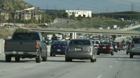 Traffic 3 Stock Footage 763635