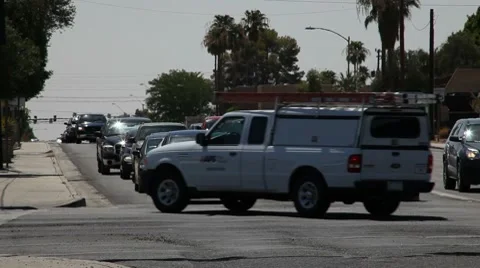 Traffic 3 Stock Footage 7763001