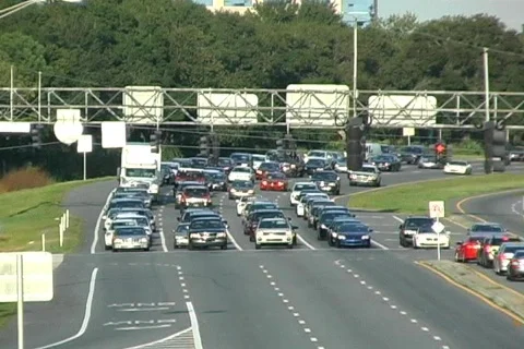 Traffic-4 Vídeo Stock 518373