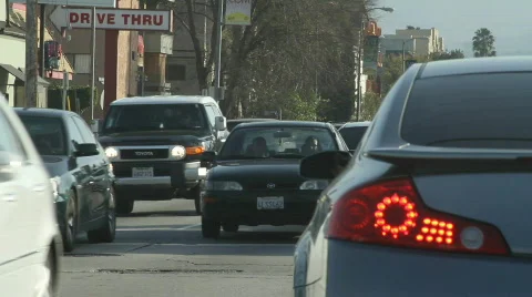 Traffic 5 Stock Footage 763622