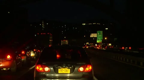 Traffic 58 Stock Footage 980295