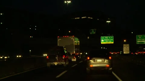 Traffic 59 Stock Footage 980253