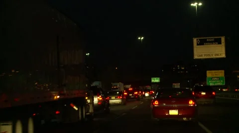 Traffic 60 Stock Footage 980264