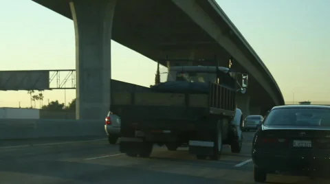 Traffic 8 Stock Footage 763711