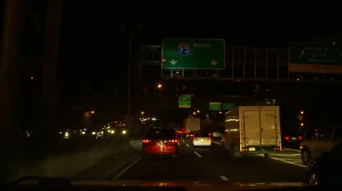 Traffic 81 Stock Footage 980309