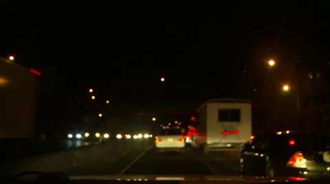 Traffic 84 Stock Footage 980268