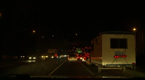 Traffic 85 Stock Footage 980283