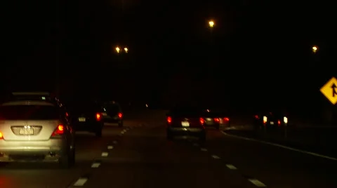 Traffic 95 timelapse Video stock 980248