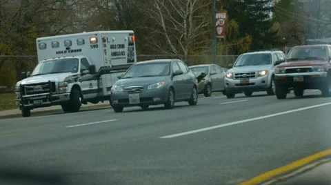 Traffic accident Video stock 10750562