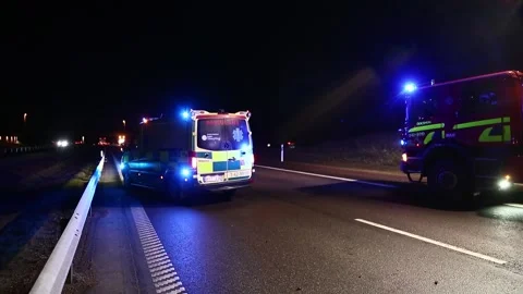 Traffic accident Stock Footage 195021270