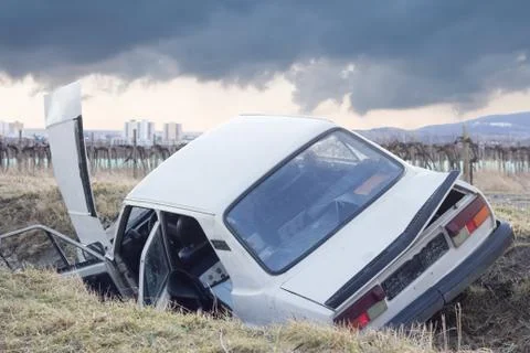 Traffic accident Stock Photos