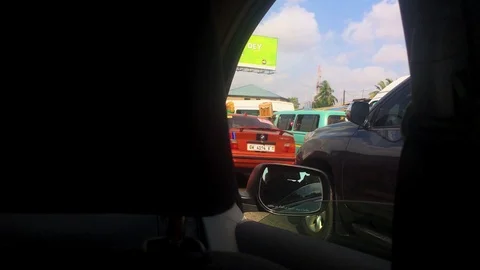 Traffic In Accra 4k Video stock 102600084