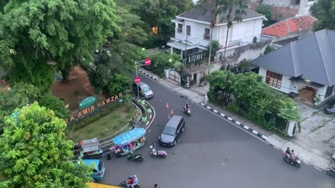 Traffic Activity Video stock 243154820