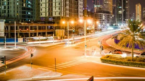 Traffic Amwaj crop Video stock 12284554