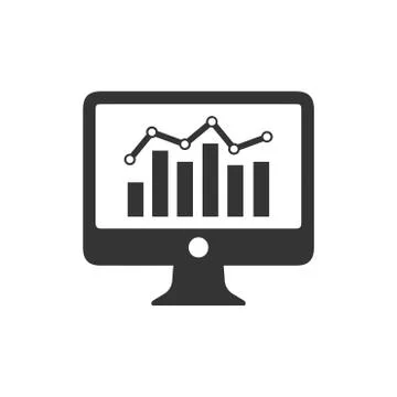 Traffic Analysis Icon Illustrazione stock