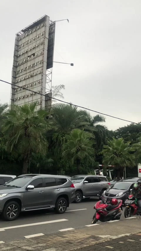 Traffic and Building Stock Footage 237215367