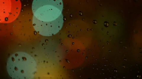 Traffic and rain Stock Footage 34728443