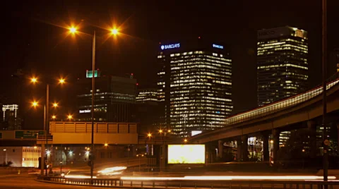 Traffic and Skyscraper Timelapse 1 Stock Footage 37376464