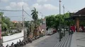 Traffic and street view scenery with lot of vehicles and motorbikes in Bali 4k or 4k+ Resolution