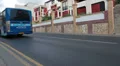 Traffic in the Apostolou Pavlou avenue, in the center of Paphos city, Cyprus HD Footage