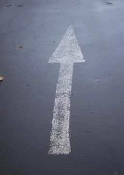 Traffic arrow Stock Photos