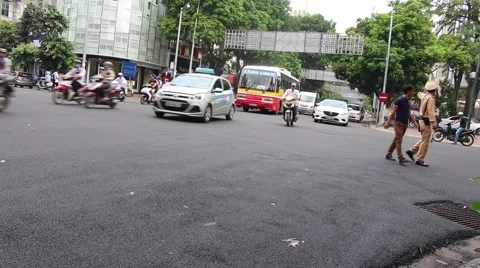 Traffic in asean Stock Footage 56085625
