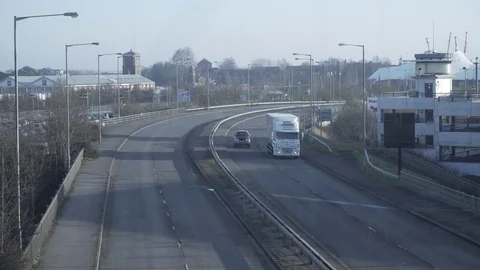 Traffic - Ashford Stock-Footage 81254944