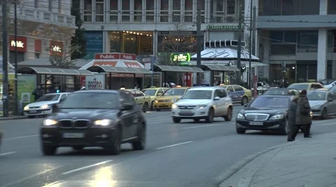 Traffic in Athens,Greece 動画素材 46981963