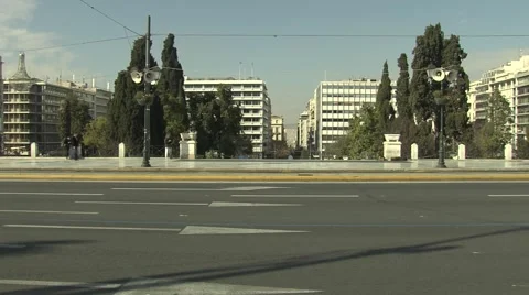 Traffic in Athens,Greece 動画素材 46983872