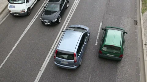 Traffic in Avignon Stock-Footage 43943462