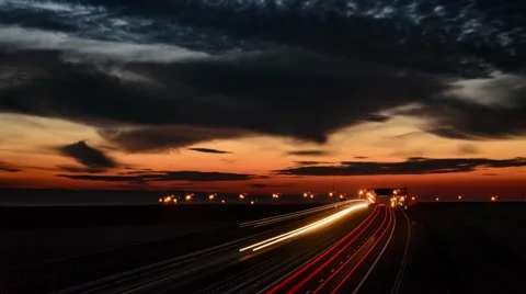 Traffic in Banat Stock Footage 57673684