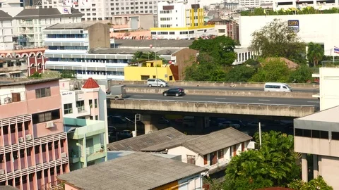 Traffic in Bangkok Video stock 84215858