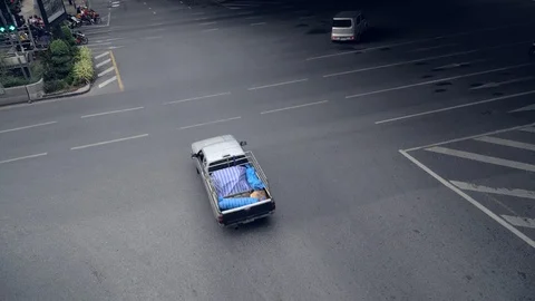 Traffic in Bangkok Video stock 115758361