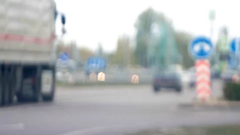 Traffic blure 動画素材 90727960