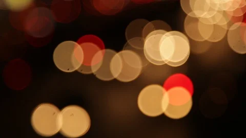 Traffic Bokeh Defocused Light Stock Footage 98504087