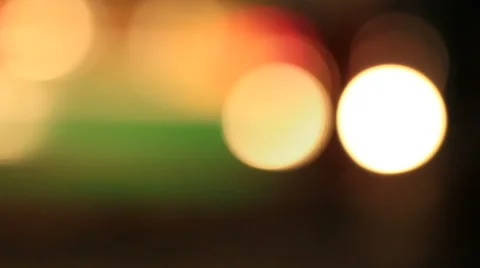 Traffic Bokeh Video stock 54948996