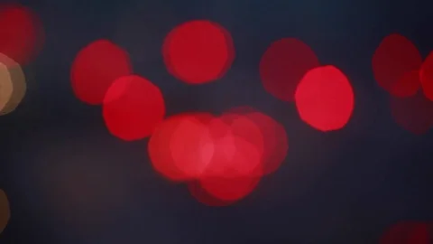 Traffic bokeh light at night Video stock 72262494