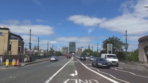 Traffic on bridge Stock Footage 81763546