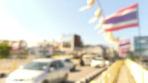 Traffic on bridge Stock Footage 321666255