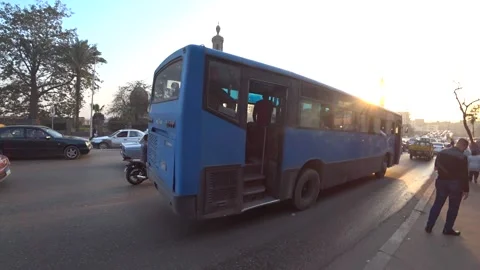 Traffic cairo full Stock Footage 157823032