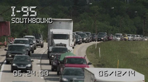 Traffic Camera 4157 Stock Footage 36596487