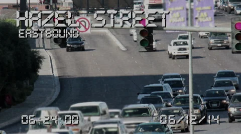 Traffic Camera 4158 스톡 동영상 36596527