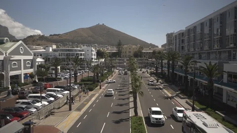 Traffic, Cape Town Stock Footage 122396521
