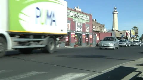 Traffic in Catania, Sicily. Stock Footage 10742516