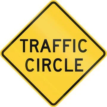 Traffic Circle Stock Illustration