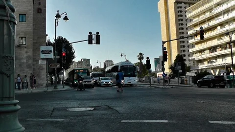 Traffic circulation Stock Footage 90887520